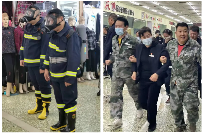 居安思危，防患未“燃”——公海彩船商业开展消防应急逃生演练(图3)