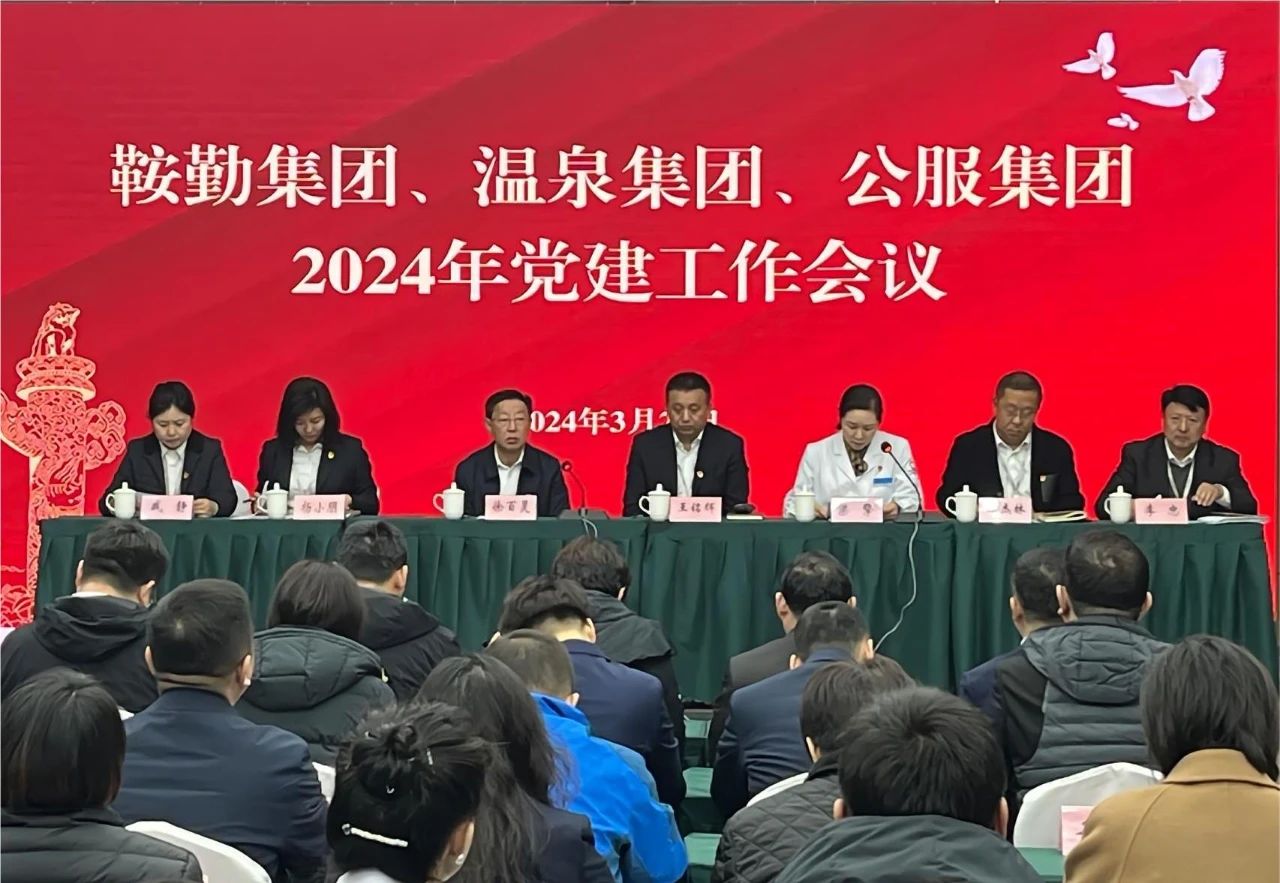 公海彩船集团、温泉集团、公服集团召开“2024年党建工作会议”“2024年党风廉政建